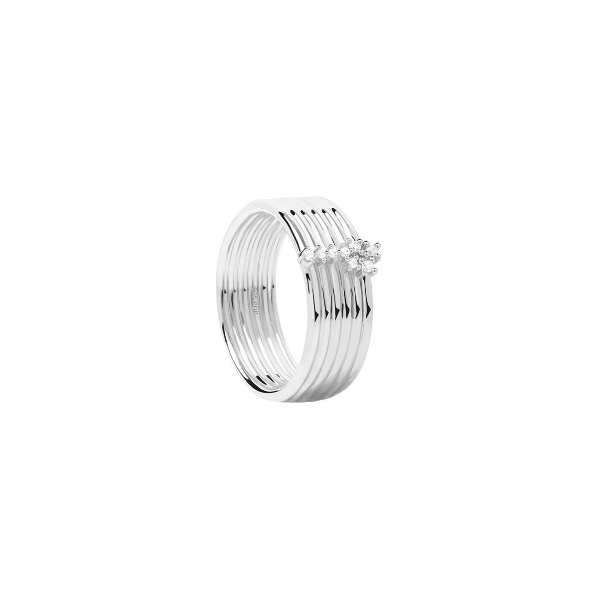 Anillo PdPaola Super Nova Silver