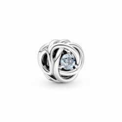 Pandora Charm Círculo Eternity Azul