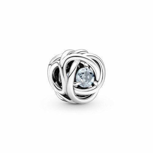 Pandora Charm Círculo Eternity Azul