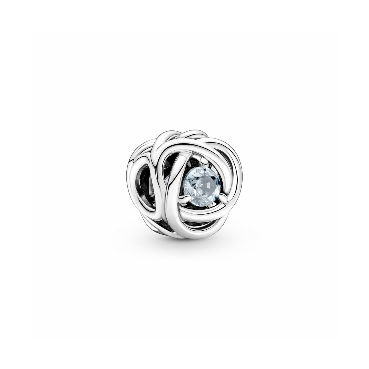 Pandora Charm Círculo Eternity Azul