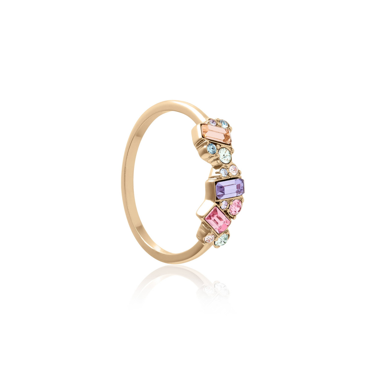 Olivia Burton Anillo Racimo Arcoiris