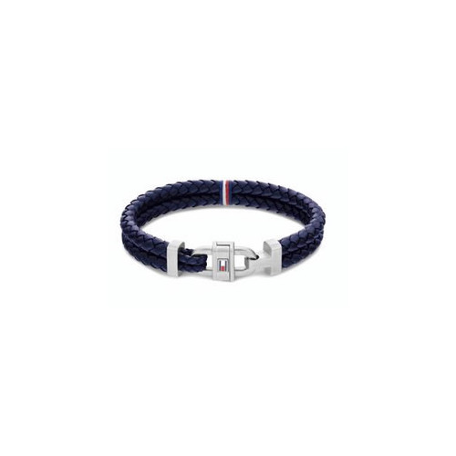 Tommy Hilfiger Pulsera Cuero Trenzada