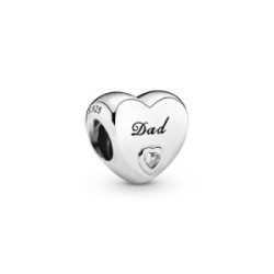 Pandora Charm Corazón Dad