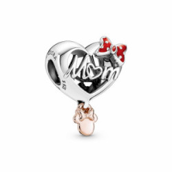 Pandora Charm Corazón Minnie Mum Rose