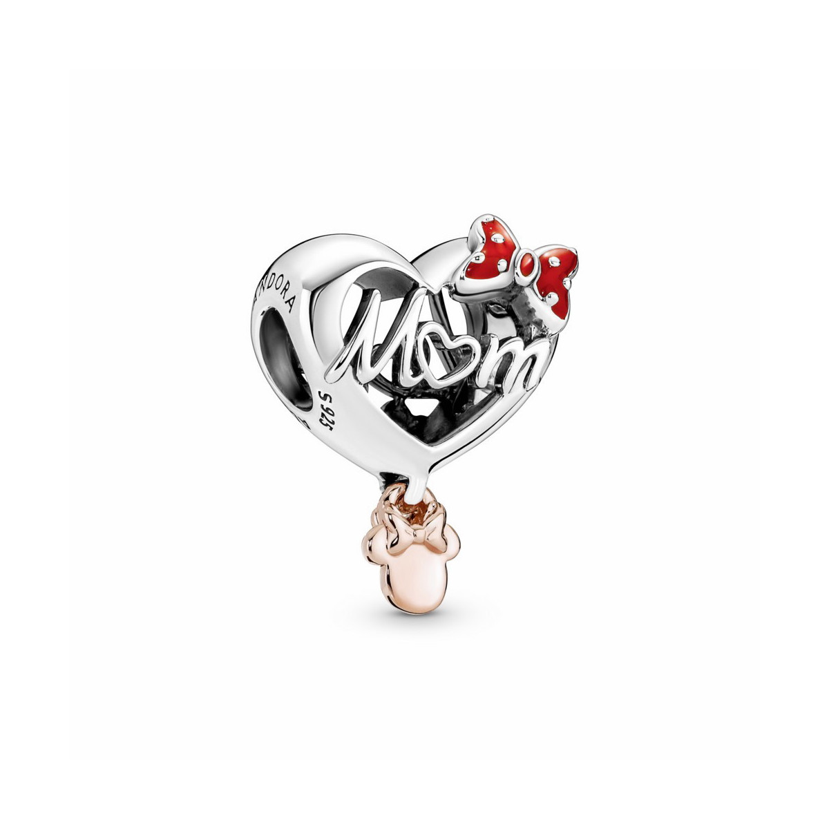 Pandora Charm Corazón Minnie Mum Rose