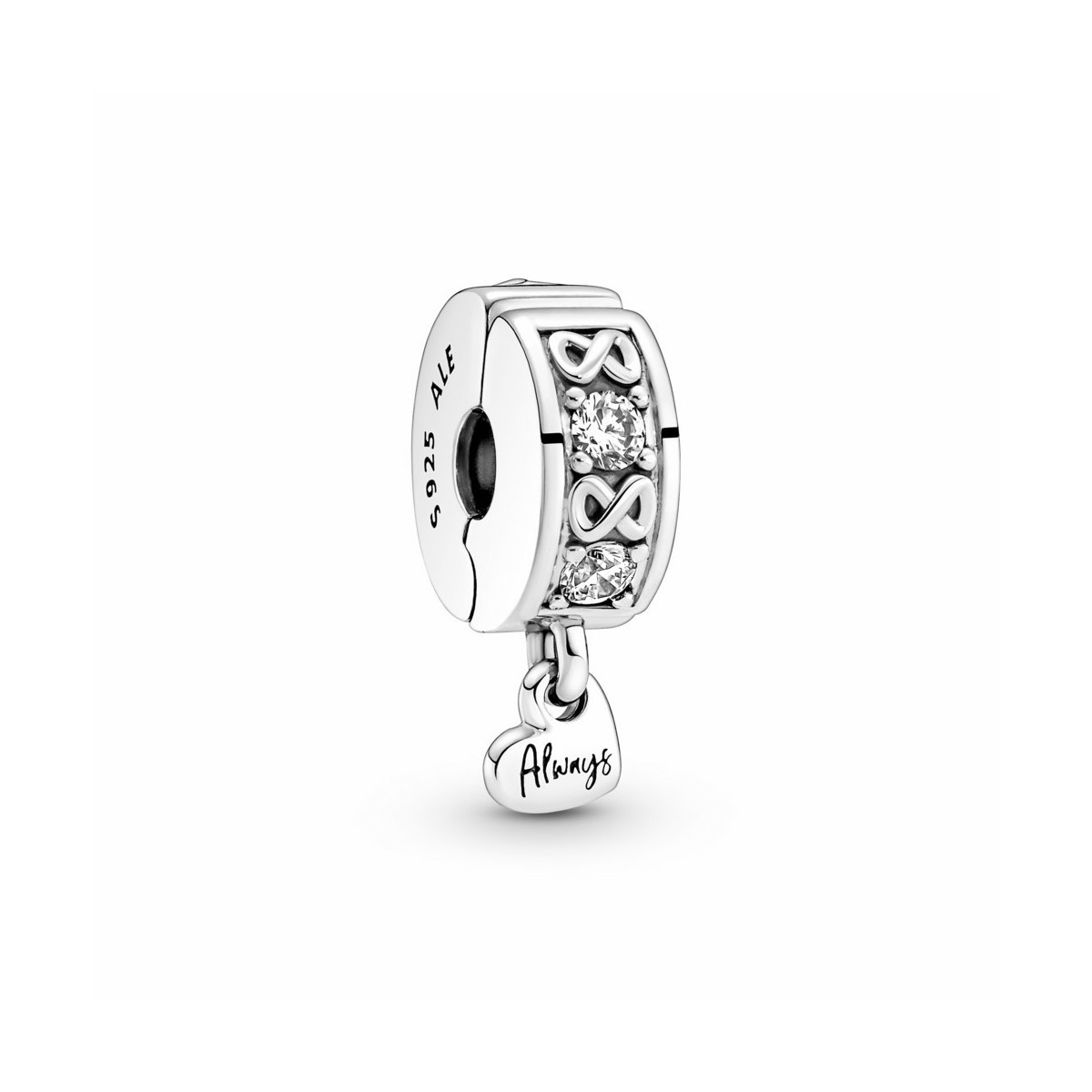 Pandora Clip Circonitas Infinitos Always Familia