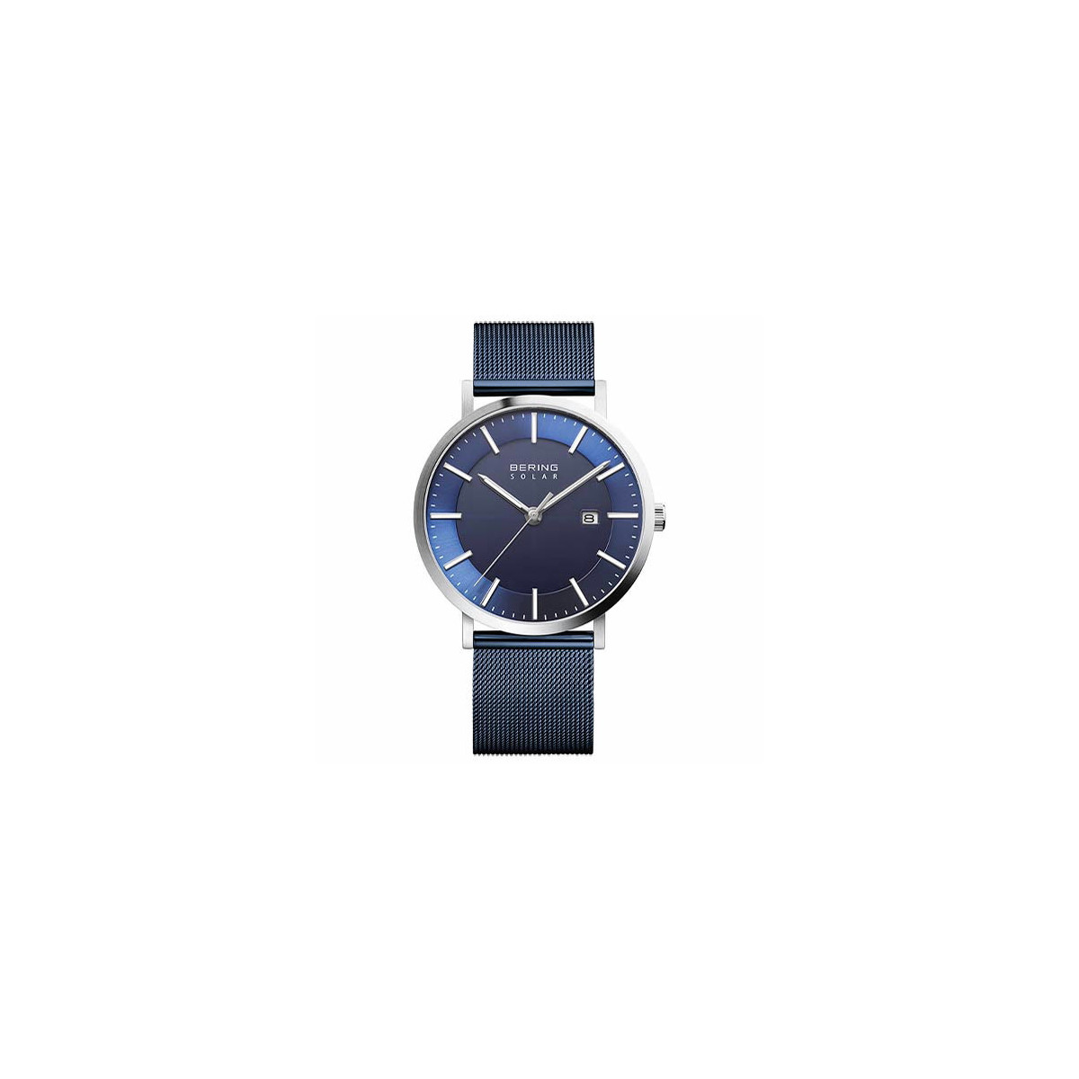 Bering Classic Plata Azul