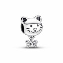 Pandora Charm Mascota Gato y Hueso