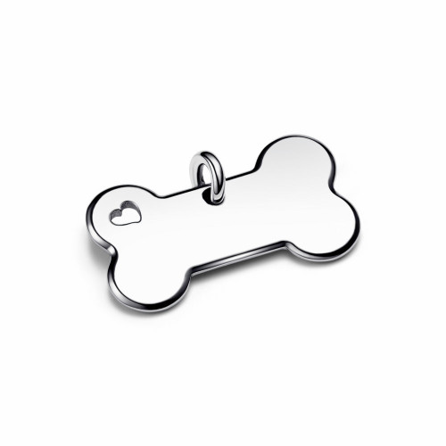 Pandora Placa para Collar de Mascota Hueso de Perro Personalizable