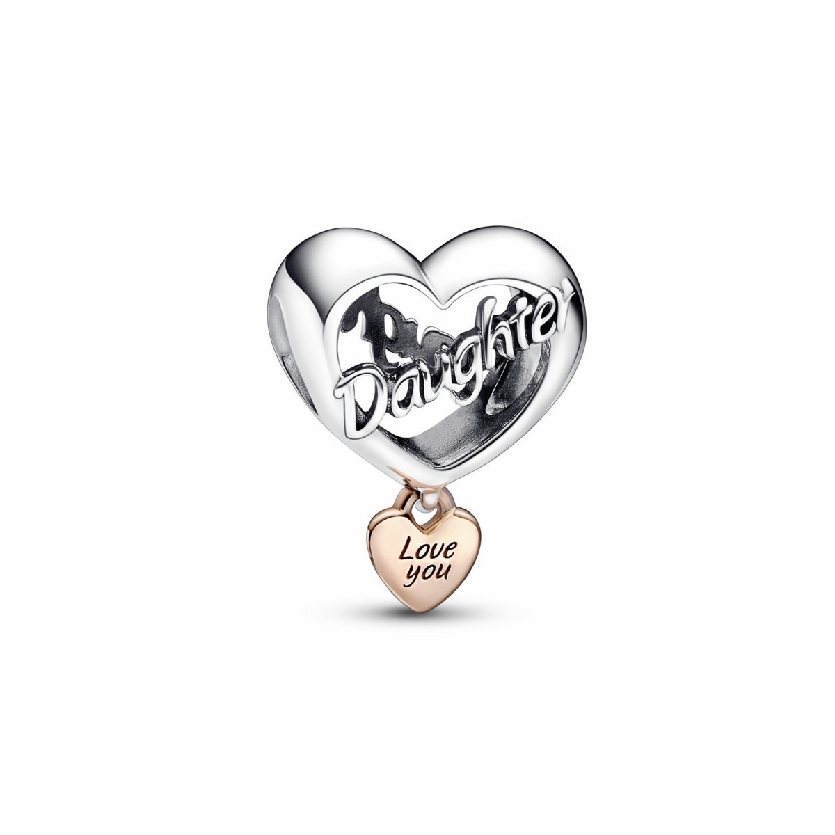 Pandora Charm Corazón Te Quiero Hija