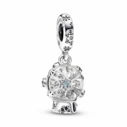 Pandora Charm Colgante Bola Copo de Nieve