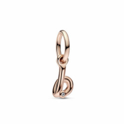 Pandora Charm Colgante Letra Minúscula Alfabeto Rose