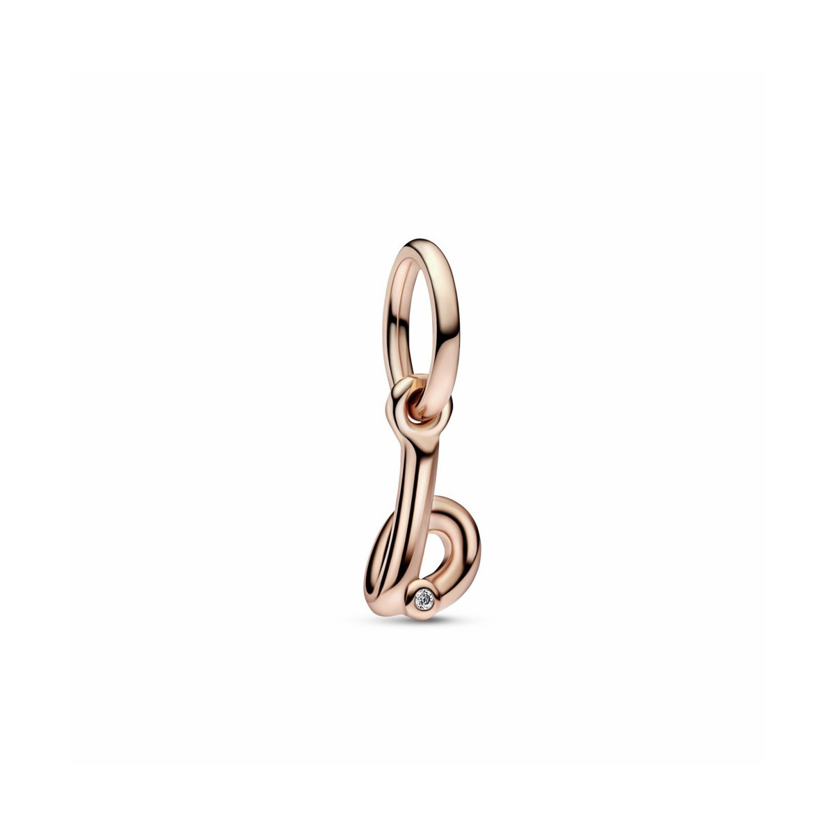 Pandora Charm Colgante Letra Minúscula Alfabeto Rose