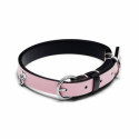 Pandora Collar para Mascotas Tejido Vegetal Rosa sin Cuero