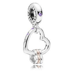 Pandora Charm Colgante Corazón Lleno de Corazones