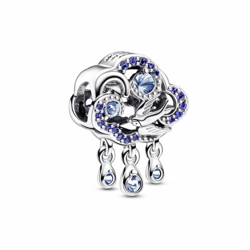 Pandora Charm Nube y Golondrina