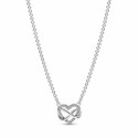 Pandora Collar Corazón Infinito Brillante