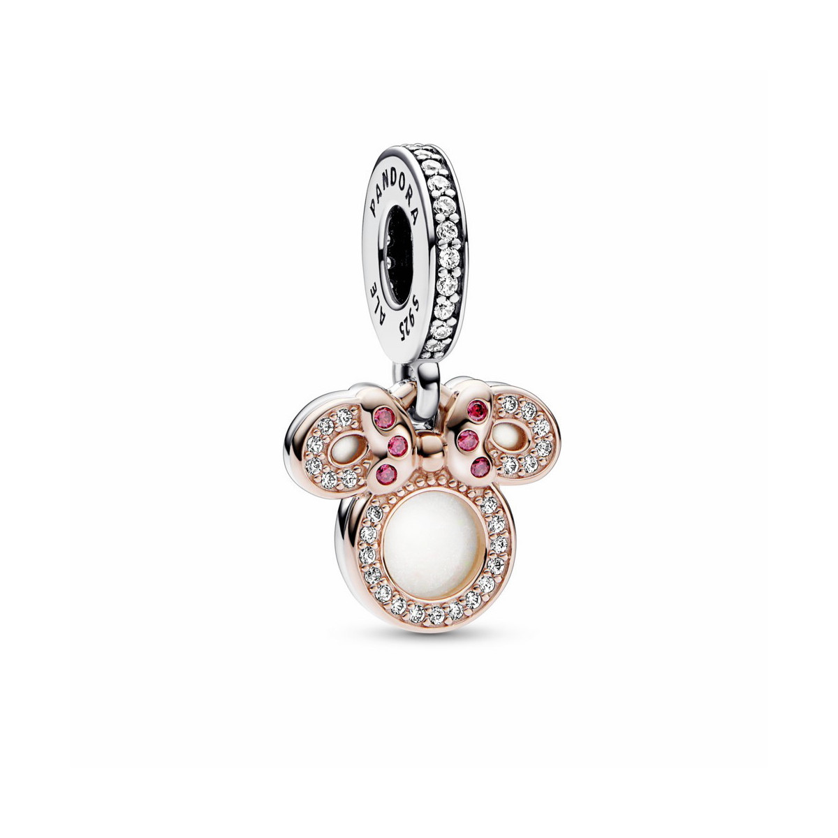 Charm Colgante Doble Silueta Minnie Mouse de Disney 782615C01