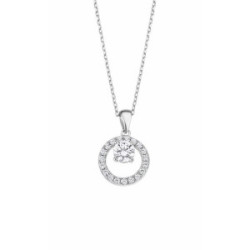 Lotus Silver Collar Plata Circonitas