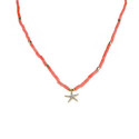 Salvatore Collar Coral Natural Estrella