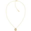 Collar de acero dorado y circonitas CALVIN KLEIN