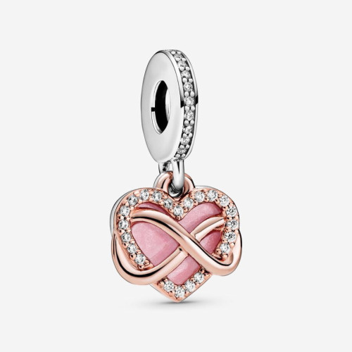 Pandora Charm Corazñon Infinito familia forever