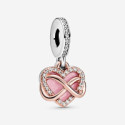 Pandora Charm Corazñon Infinito familia forever