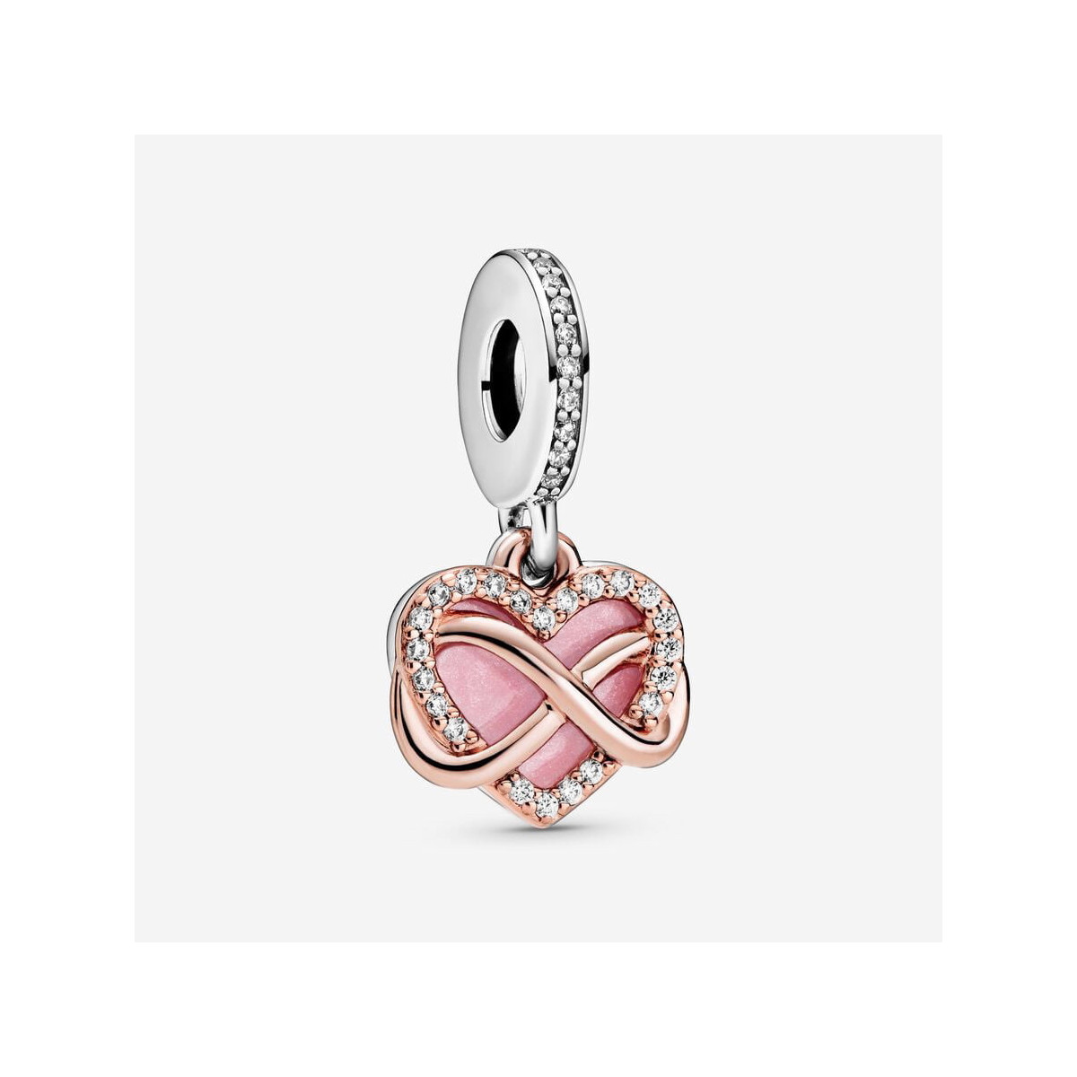 Pandora Charm Corazñon Infinito familia forever