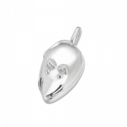 No Me Olvides Colgante Hamster en plata de ley