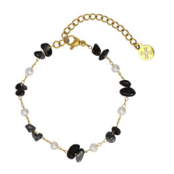 Anartxy Pulsera Perla Onix