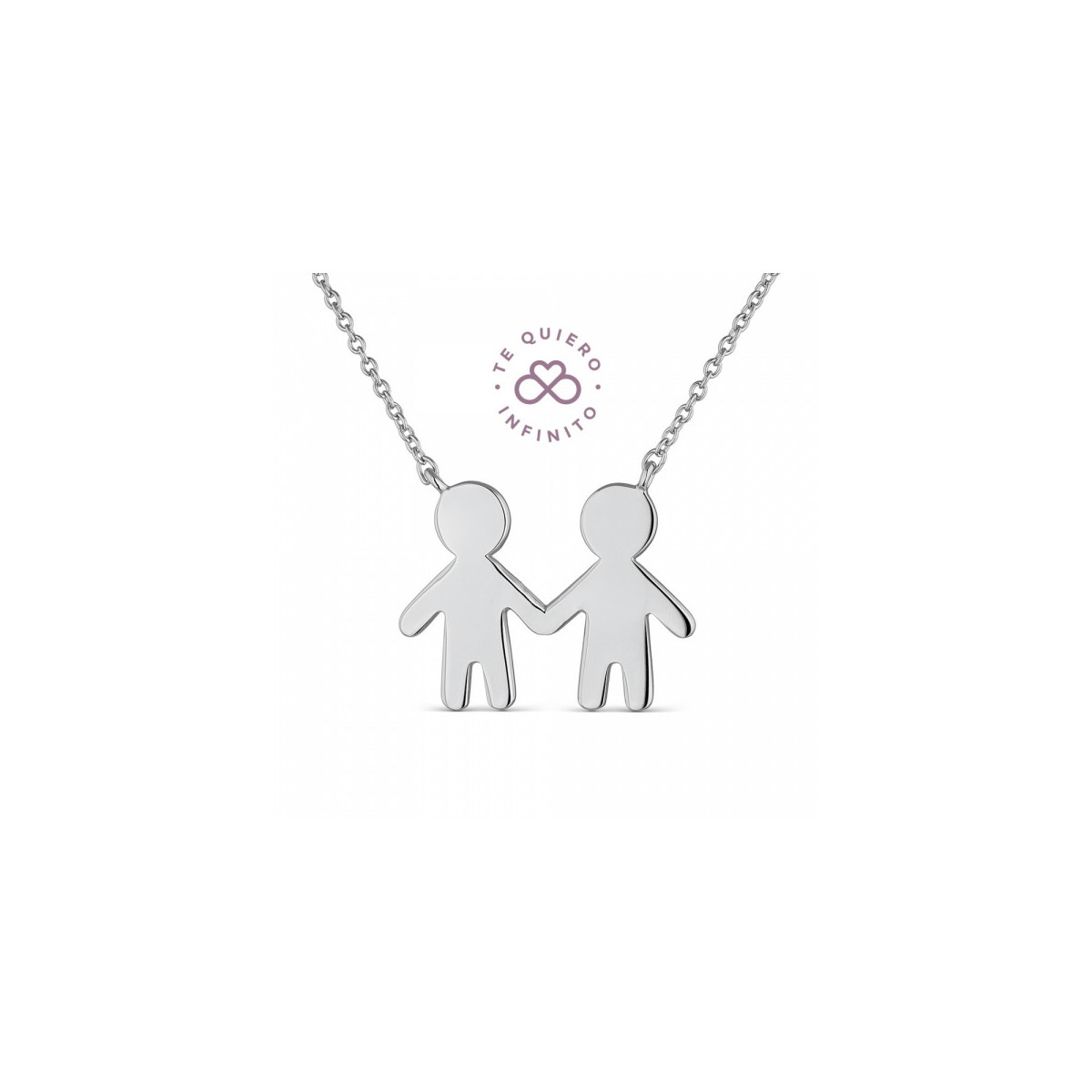 Collar Dos Niños Personalizado