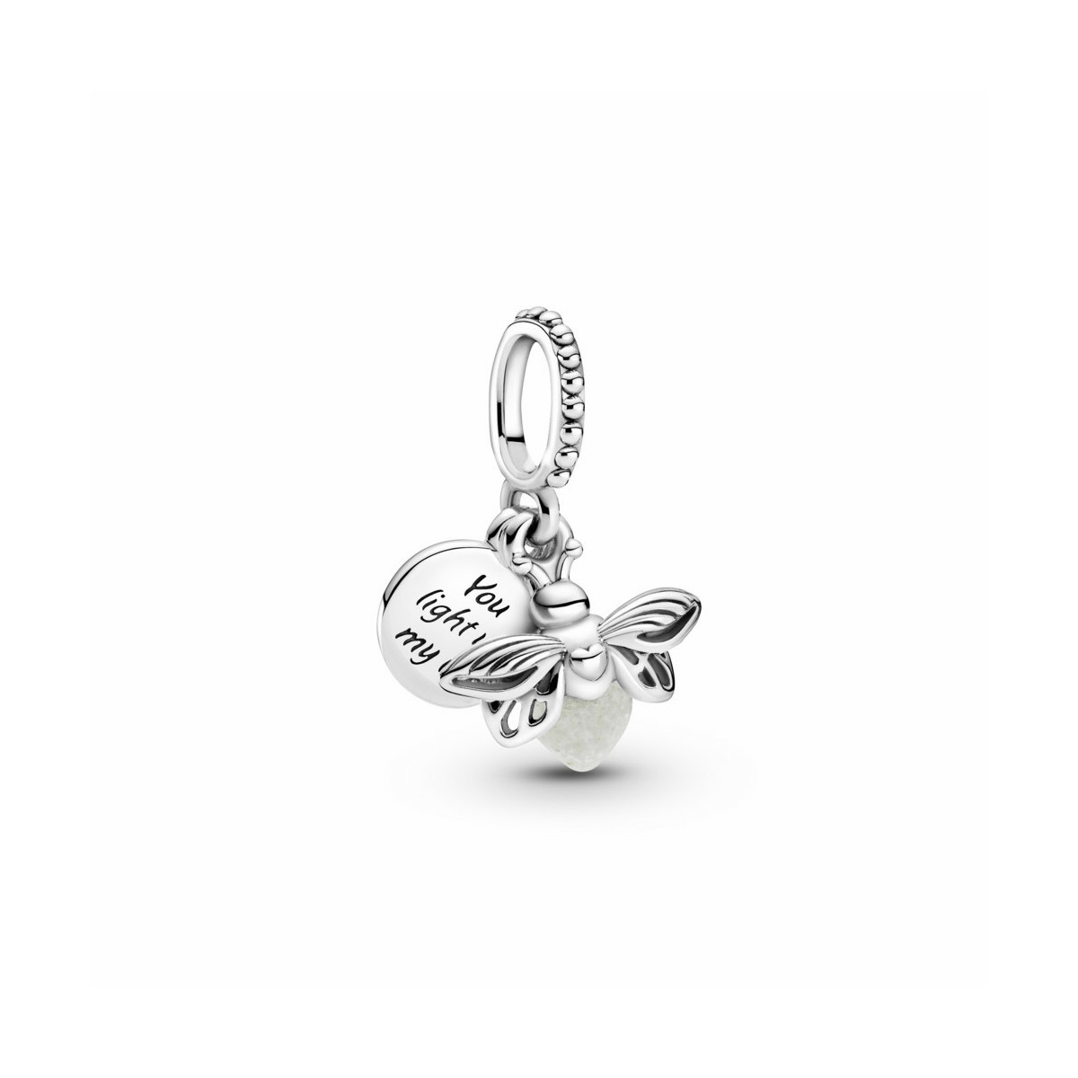 Pandora Charm Colgante en plata de ley Luciérnaga Brillante