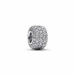 Charm Triple Fila Brillante Pavé