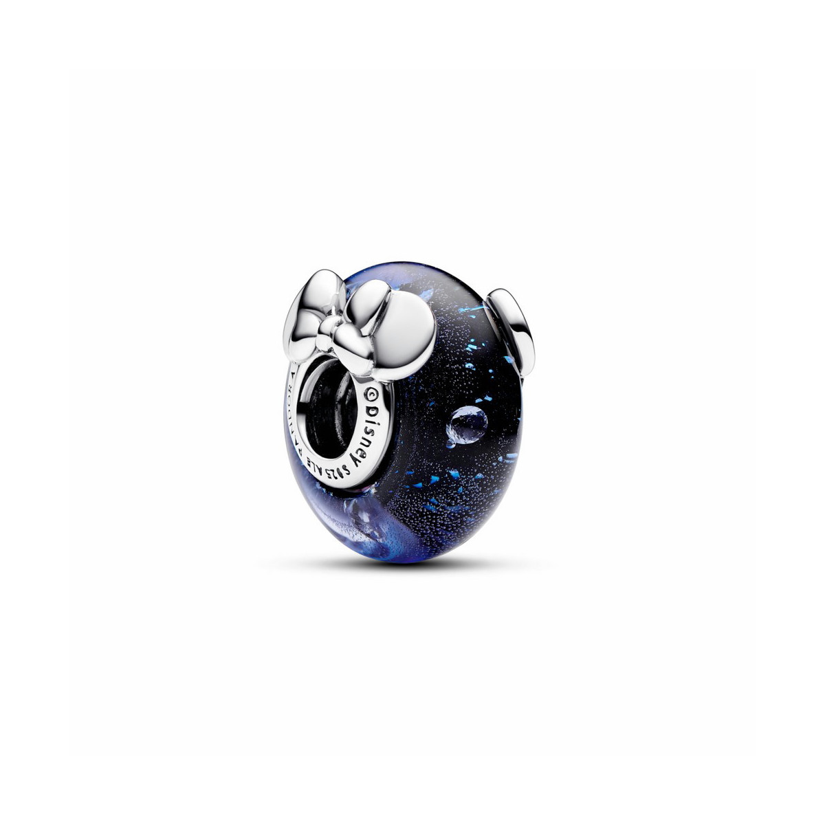 Pandora Charm Murano Azul Mickey Minnie