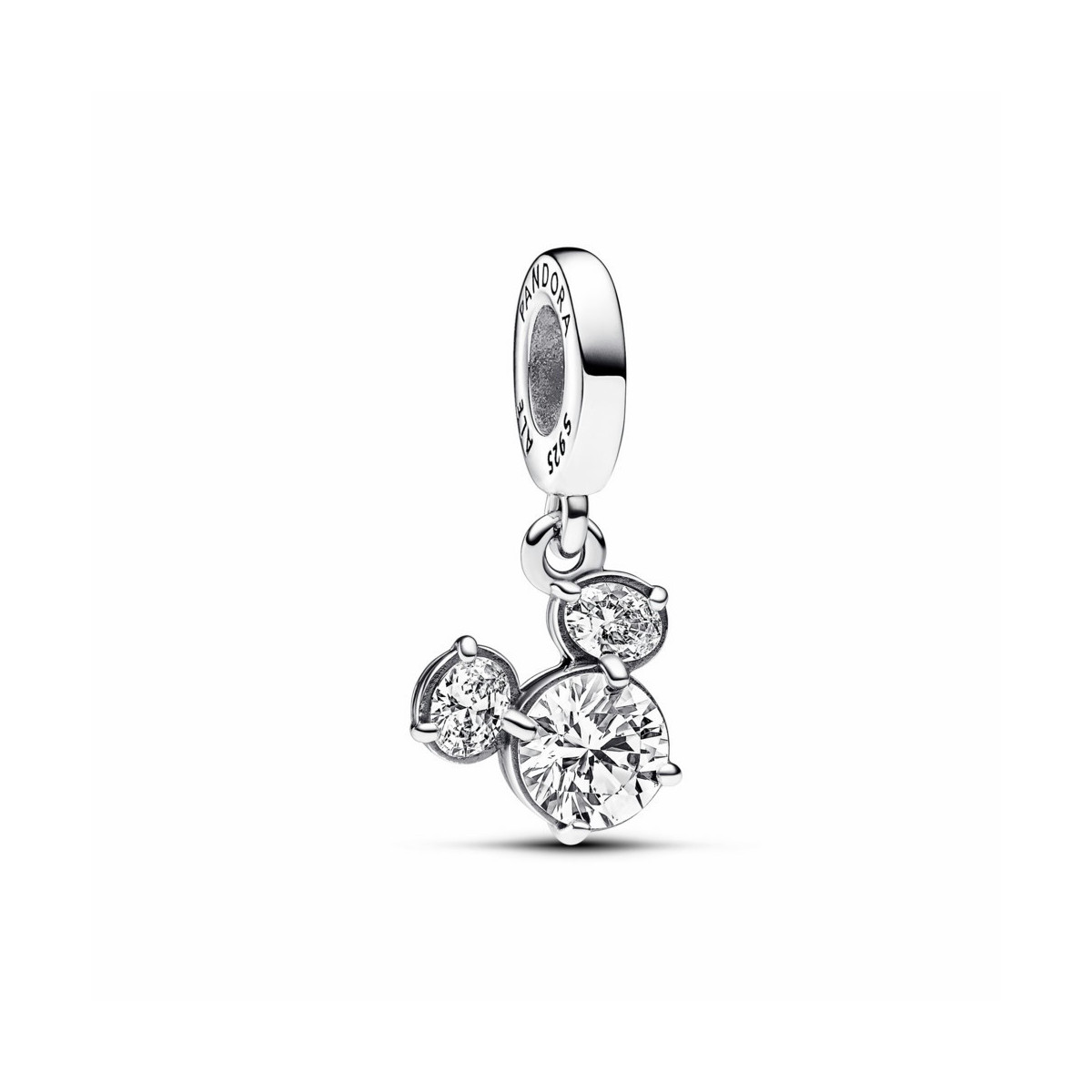 Pandora Charm Mickey silueta Brillante