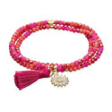 Marina Garcia Pulsera Zen Fucsia Sol