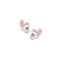 Agatha Ruiz de la Prada Pendientes Corazón Rosa