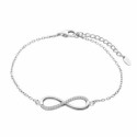 Lotus Silver Pulsera Infinito