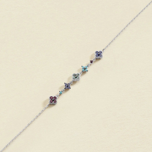 Pulsera Beloved Plata Agatha Paris