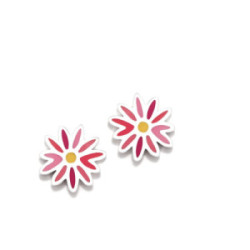Agatha Ruiz de la Prada Pendientes Margarita Fucsia