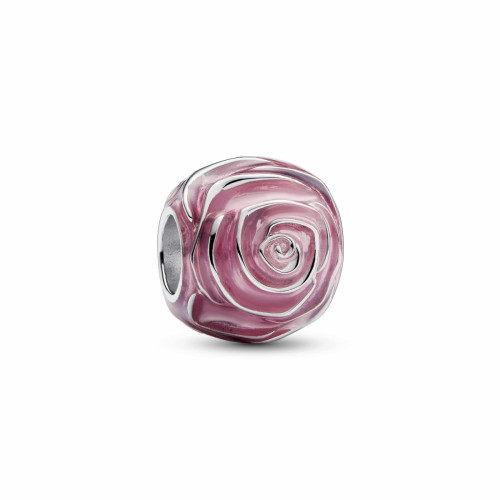 Charm Rosa Rosa Floreciendo