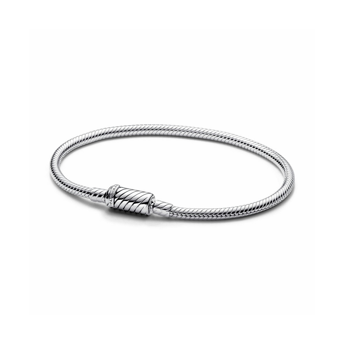 Pulsera de cadena de serpiente con cierre deslizante magnético fácil de cerrar