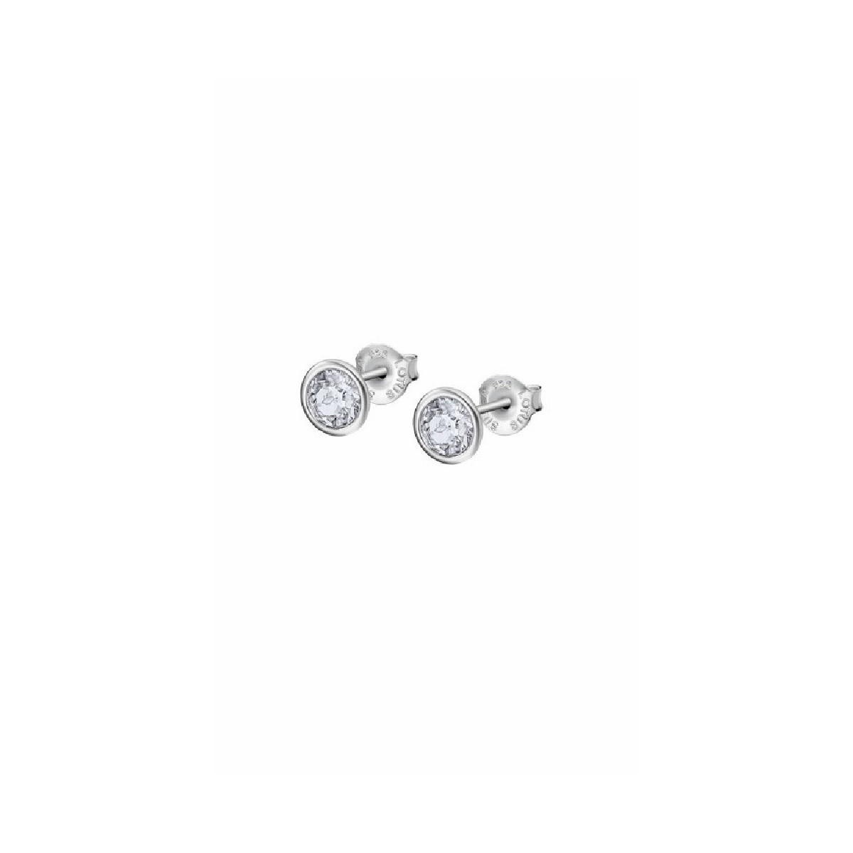 Lotus Silver Pendientes Circonitas Plata