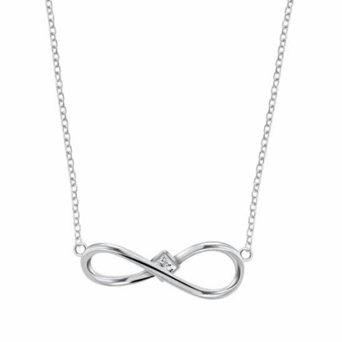 Lotus Silver Collar Infinito