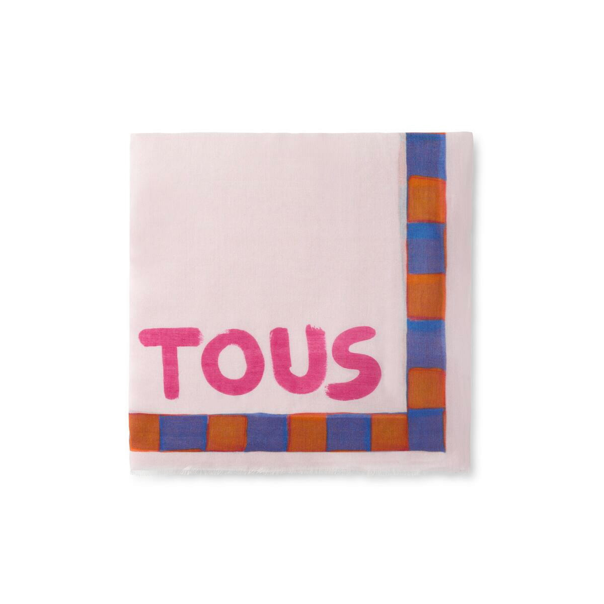 Foulard rosa palo TOUS Doris