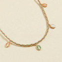 Collar corto Evening - Multicolor / Oro