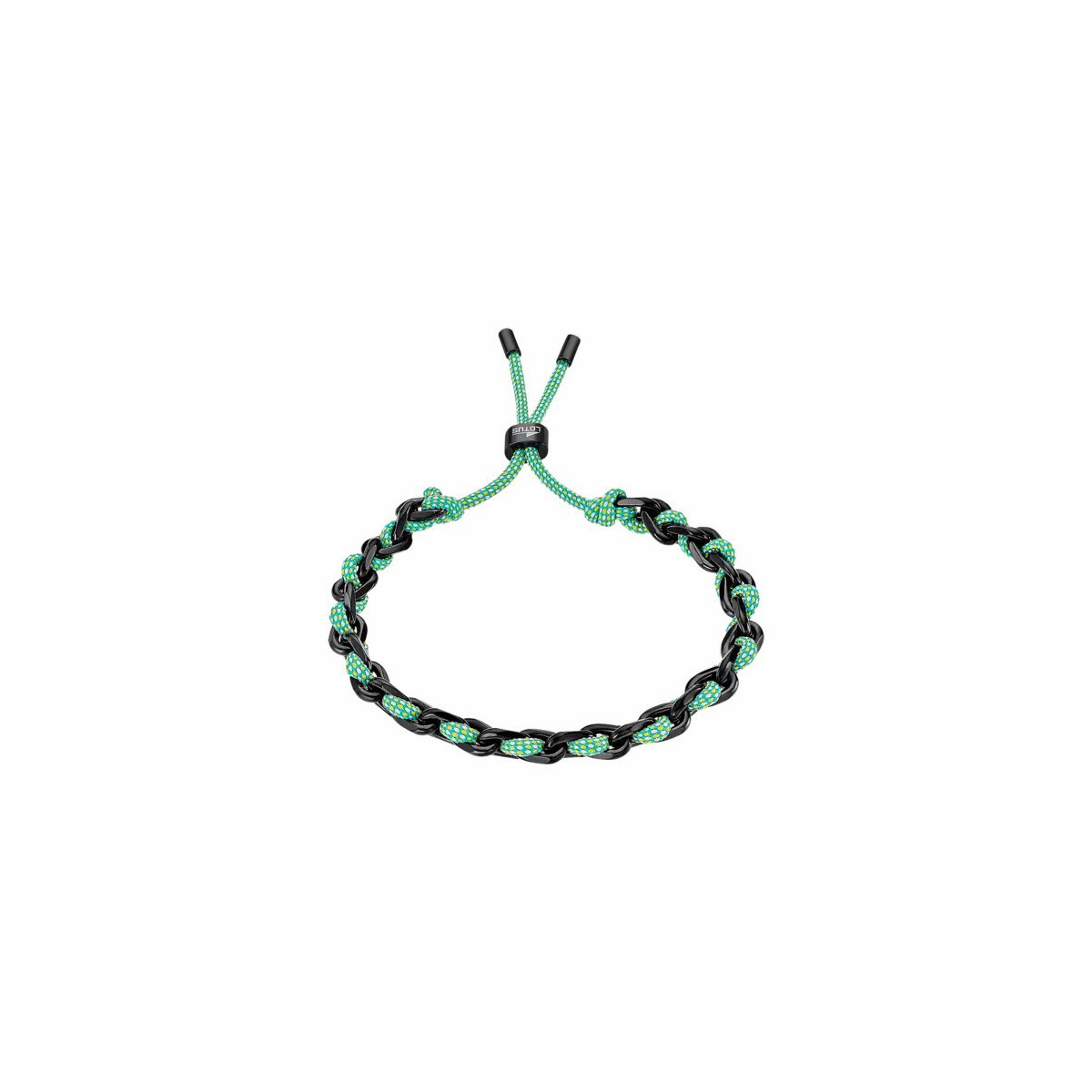 Pulsera Lotus Style Negro / Verde