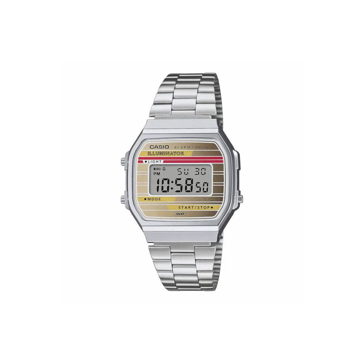 Casio Vintage Esfera Línea Roja