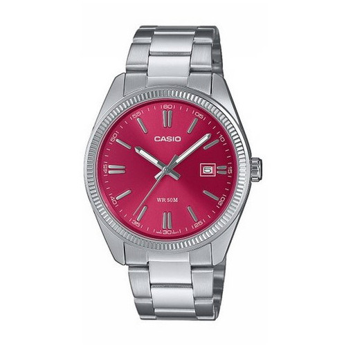 Casio Acero Esfera Rojo MTP-1302PD-4AV