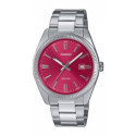 Casio Acero Esfera Rojo MTP-1302PD-4AV